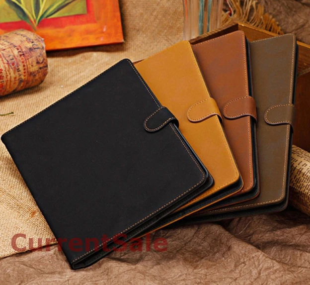 Funda libro de cuero vintage magnética retro para Apple iPad Mini Air 1 2 3 4 Foto 2 de 4
