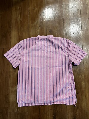 NOAH NYC Pink Striped T Shirt Size Small Supreme New York
