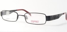 ESPRIT ET9326 COLOR-538 Matte Black UNIQUE EYEGLASSES GLASSES FRAME 45-17-135mm