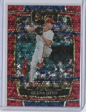 2022 Panini Select Glenn Otto Red Disco Prizm Rookie RC #6 - Toronto Blue Jays