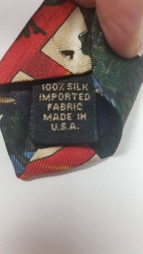 Structure 100% Italian Silk Regal Tie - Image 4 of 4