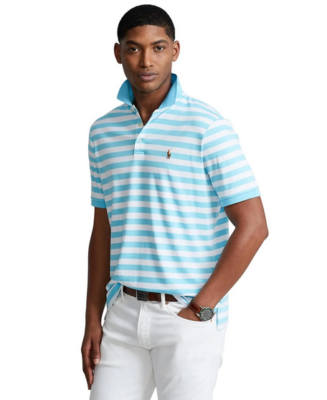 Polo Ralph Lauren Classic-Fit Stripe Soft Cotton Polo Shirt