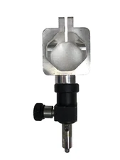 Edmund Scientific rack & pinion adj. height optical post with 40mm barrel holder