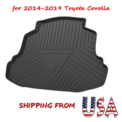 Cargo Trunk Liner TPO Floor Cover Waterproof Fit for Toyota Corolla 2014-2019