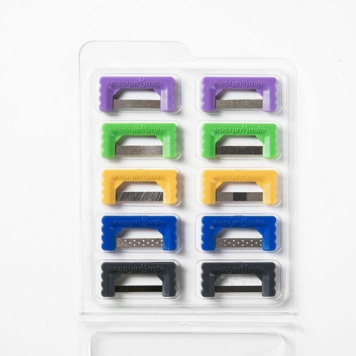 10pc Dental Interproximal Enamel Reduction Kit IPR Polishing Strip Serrated Saw - Picture 10 of 21