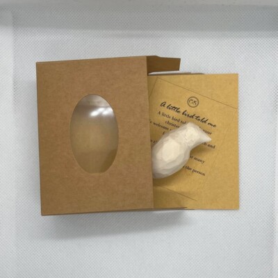 Holz Vogel Geschenke - Ein kleiner Vogel erzählte mir individuelle Nachrichten