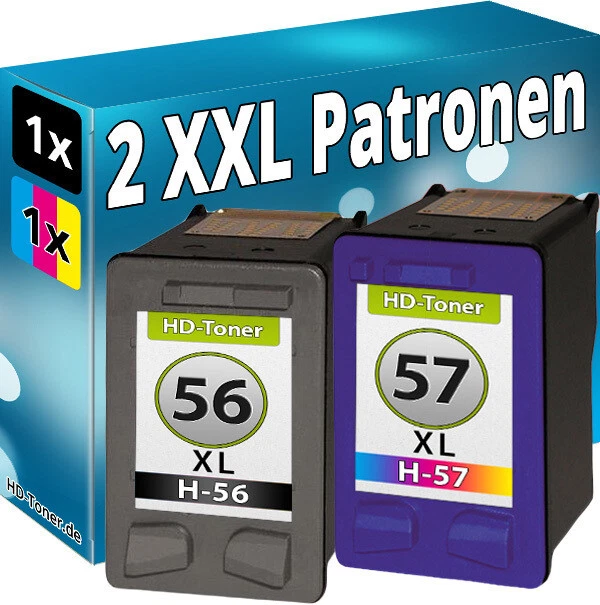 Cartouche HP 56 XL Noir Compatible - Marque NOPAN-INK - Pour HP PhotoSmart Série 7xxx