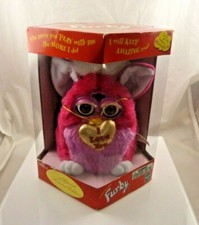 Valentine Special Furby I love you limited Ed. Hasbro Tiger model 70-888 vintage