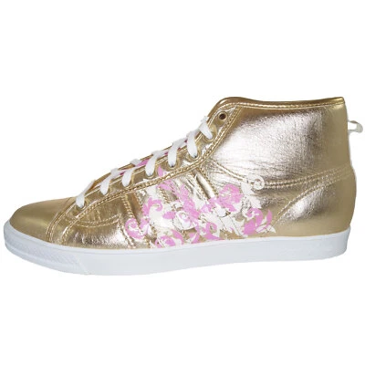 Adidas Sneaker Nizza Hi Sleek H.F.F Damen Turnschuhe Sportschuhe gold 019443 RAR - Bild 1 von 4