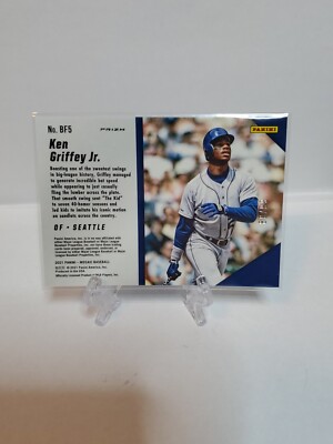 2021 Mosaic Ken Griffey Jr #BF5 Big Fly Orange Fluorescent