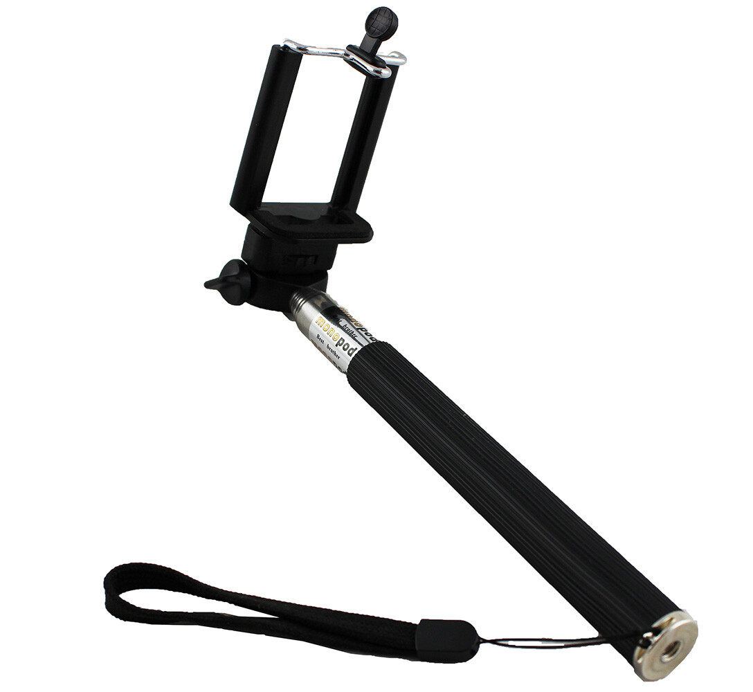 Selfie Stick Telescopic Extendable Pole Tripod Mount Bracket For iPhone Samsung