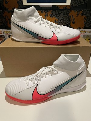 Nike Mercurial Superfly 7 Academy IC (AT7975 163) White-Flash Crimson Size  11.5 | eBay