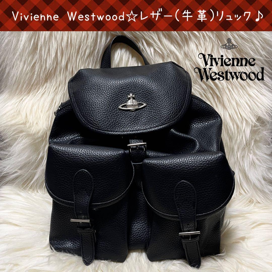 Vivienne Westwood Women's Bag Rucksack Backpack Leather Vivienne Westwood Women's Bag Rucksack Backpack Leather
