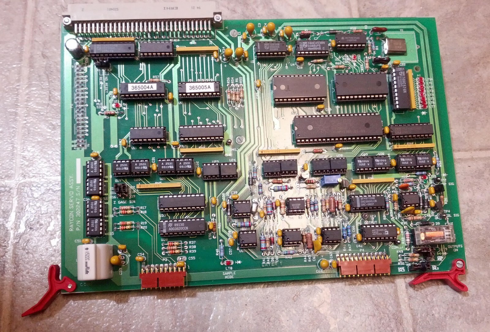 RAYCON 302247 SERVO ASSY BOARD