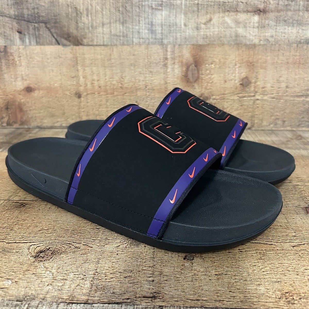 Nike Offcourt Slide Clemson Tigers NCAA Men\'s Sandal Size 12 Nike Clemson Tigers Men main image 3