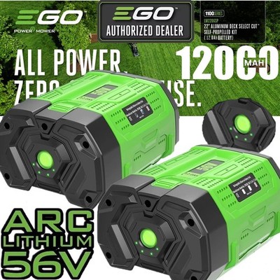 1~2PACK 56V 12.0Ah upgrade For EGO BA5600T Power + 56V 10Ah Lithium New Battery