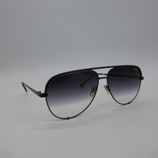 Quay Australia Aviator Sunglasses High Key 126 Gradient Lens Polarized Oversized