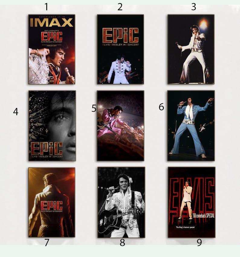EPiC Elvis Presley in Concert Movie Poster