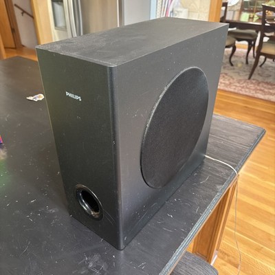 Philips Subwoofer Speaker Black HTS3371/3372 System Home Theater 4 Ohm Wired