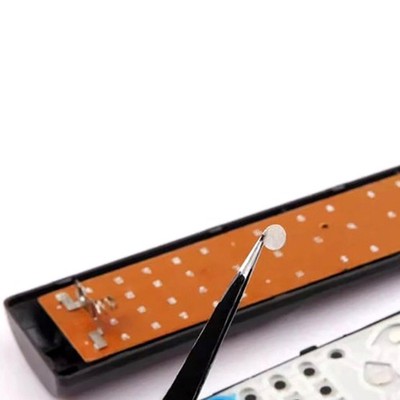 Black Conductive Rubber Pads Keypad Repair Kit For Remote Conductive Buttons