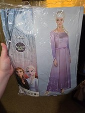 Disfraz de Elsa Frozen 2 Acto Uno Fiesta Ciudad Púrpura Talla XL