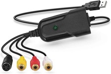 Premium CVSB SVHS Video Audio To USB DVR MPEG Video Capture For PC Windows OS