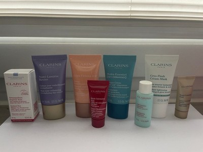 8 CLARINS, NUTRI LUMIERE + FIRMING JOUR CREME, CRYO+HYDRA  MASKE, 145  