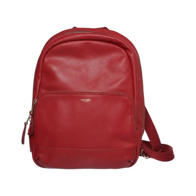 Knomo, Rucksack, Unisex (Erwachsene), Rot, Einfarbig, 20, 10 #oTc