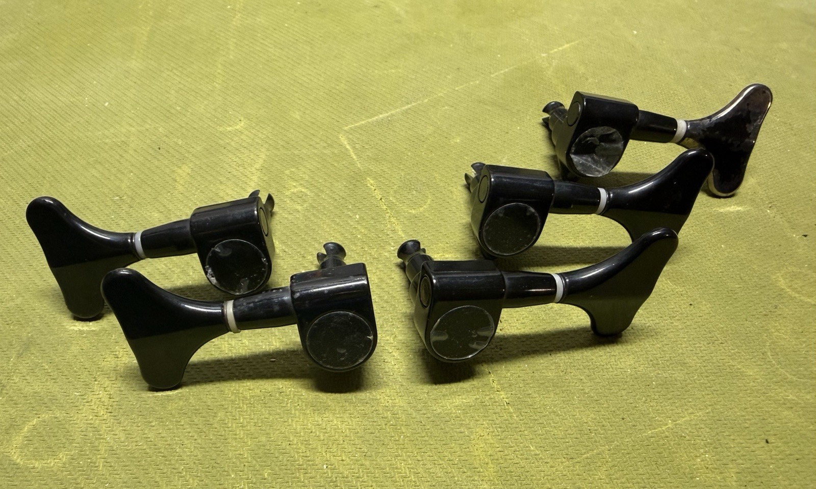 Vintage Aria / Westone Bass Guitar Tuning Keys Set Of 5 Rare