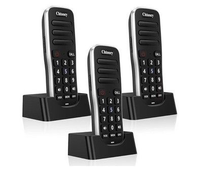 3  Chtoocy Intercoms Wireless for Home 1 Mile Range 10 Channel, Rechargeable New