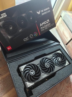 ASUS TUF 9070 XT 16GB Kaufdatum 04.03.2026 mit Herstellergarantie - Neuwertig
