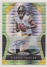2019 Panini Prizm Rookies Neon Green Pulsar Diontae Johnson #352 Auto 03xg