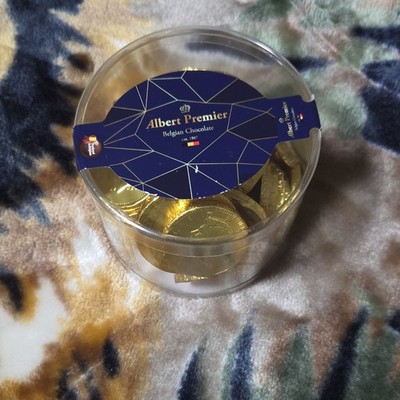 Albert Premier Belgian Milk Chocolate Coins 300g Box Non-GMO Kosher