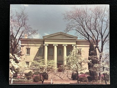 Architectural  Vintage Photo NeoClassical Greek Revival Portico Column 8x10