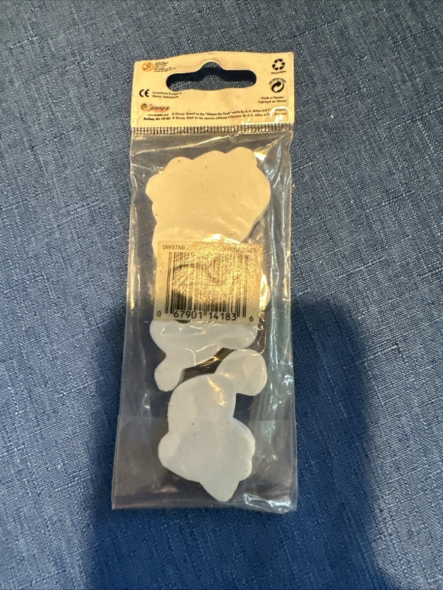 Lot Of Vintage Disney School Supplies Mickey Mech. Pencil Pooh Erasers |  eBay