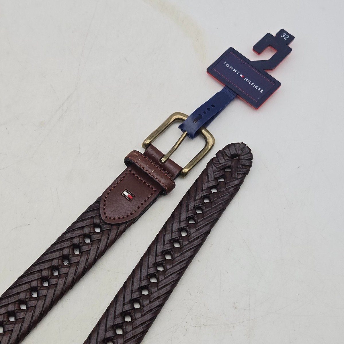 tommy hilfiger braided belt