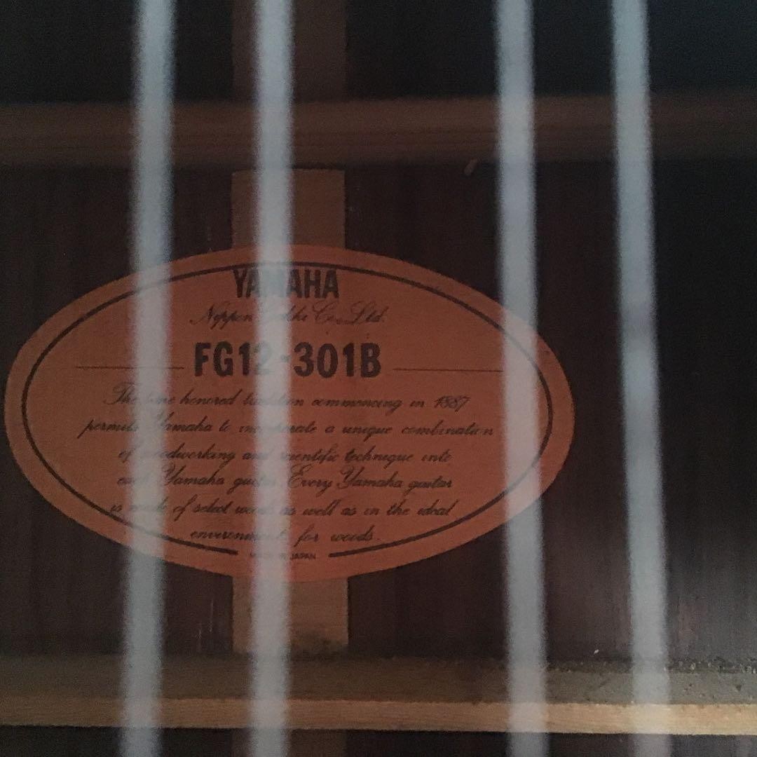 Yamaha 12弦アコースティックギター　FG-12 301B Yamaha 12弦アコースティックギター FG-12 301B YAMAHA 12弦