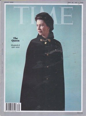 TIME-sept 26/oct 3,2022-THE QUEEN-ELIZABETH II 1926-2022.
