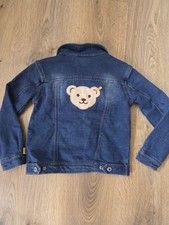 Steiff Collection Jacke Mantel Denim Teddybär 104 cm Alter 4