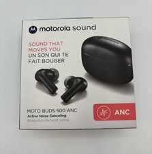 Image of Motorola Moto Buds 500 ANC True Wireless Earbuds