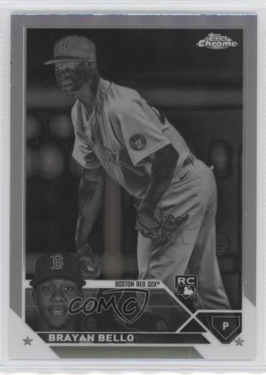 2023 Topps Chrome Negative Refractor Brayan Bello #57 02xw