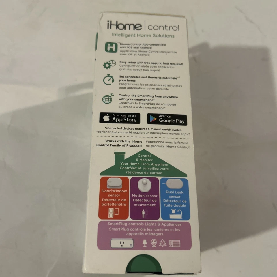 Enchufe inteligente iHome Control Wifi exterior resistente al agua Alexa Google ISP100B Foto 2 de 4