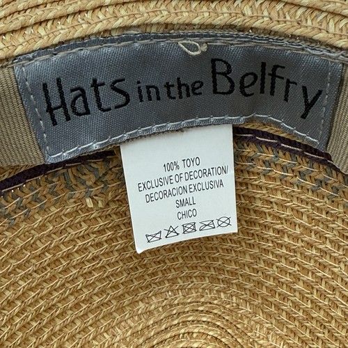 Hats In The Belfry Small Golden Color Toyo Pork Pie Fedora - Picture 5 of 10