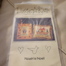 LIZZIE KATE counted cross stitch chart Noah's Noel