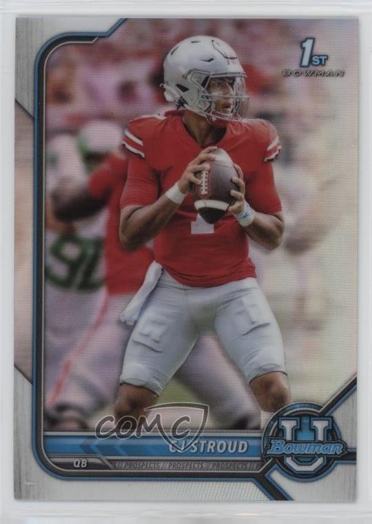 2021-22 Bowman U Chrome Prospects CJ Stroud #3 13yp