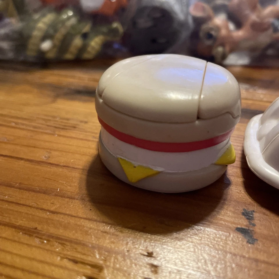 McDonald's Vintage 80s Happy meal Food transforming Robot Toys - Image 2 of 4
