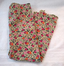Gymboree Toddler Girl Apple Flowers Scalloped Leggings Size 3T From 2002