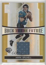 2006 Donruss Elite Back to the Future Jerseys Byron Leftwich Mark Brunell 1s8