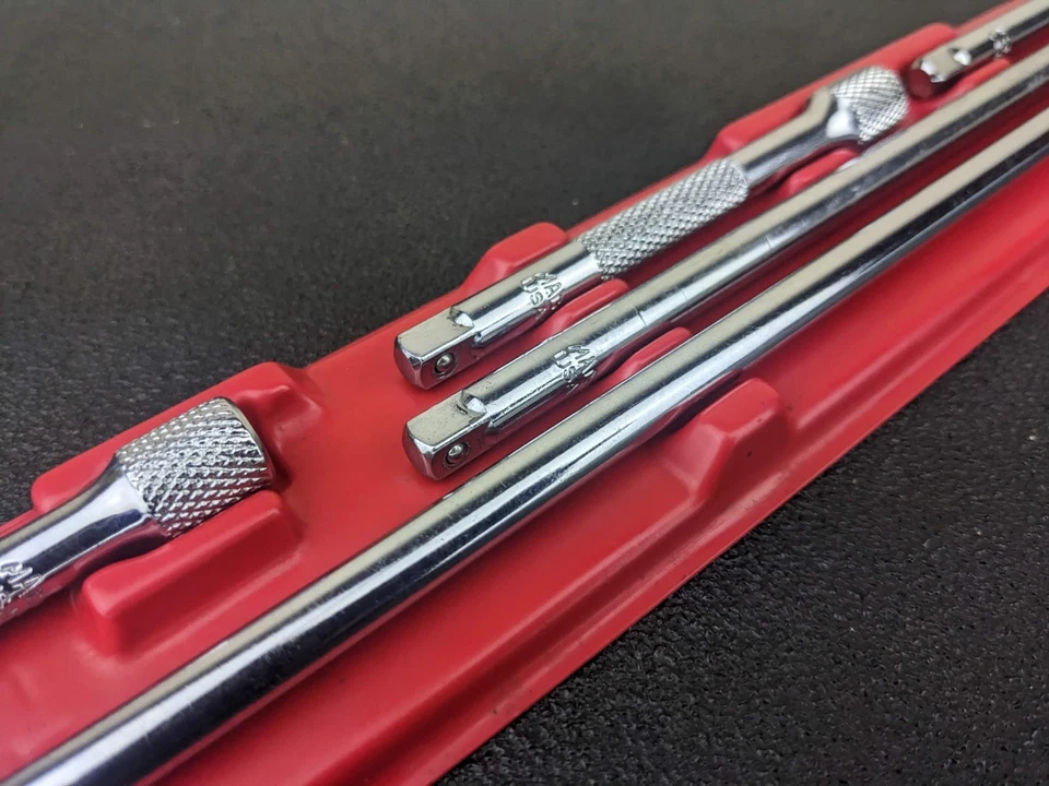 #bm728 MAC Tools USA 5pc Knurled Extension Set 1/4โ Drive M2EK, M10EK, M14EK - Image 4 of 4