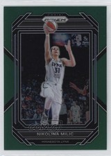 2023 Panini Prizm WNBA Green Prizm Nikolina Milic #28 0u2l